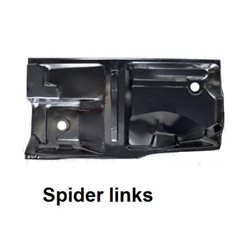 Bodemplaat Spider 1970-93 links
