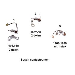 Bosch Contactpunten 1964-1968