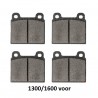 Remblokset 1300/1600 voor OEM kwaliteit