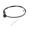 Handgaskabel met knop