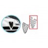 Grille hart rep.set MiTo