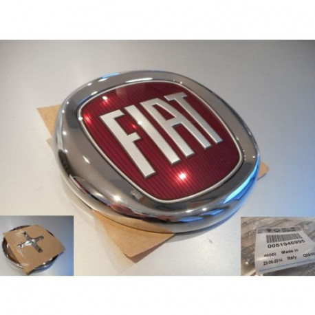 Fiat logo Qubo / Fiorino voor / achter