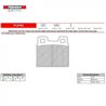 Ferodo DS 2500 remblokset achter