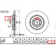 Remschijf 75/90 achter (8mm gaten)