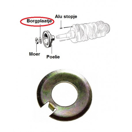 Borgplaat krukas