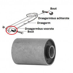 Achterste draagarmbus 1e serie (66-68)
