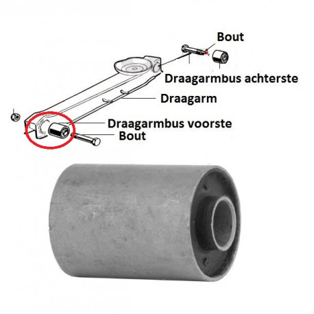 Achterste draagarmbus 1e serie (66-68)