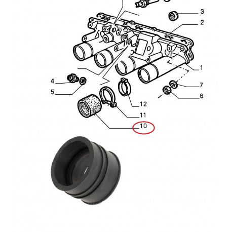 Inlaatrubber IE/TS