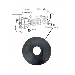 Opvulschijf ophangrubber versn.bak