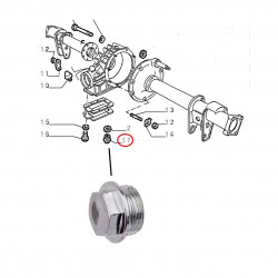Plug in versn.bak/diff 105 serie M22x1.5
