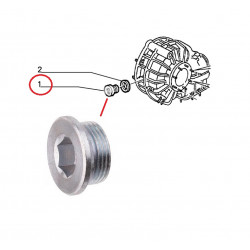 Plug in versn.bak/diff 105 serie M22x1.5