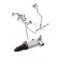 Hulpkoppelingcilinder GTV / Spider / 155