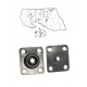 Doorvoerrubber gasstang