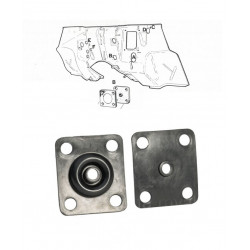 Doorvoerrubber gasstang