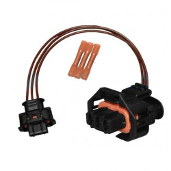 Rep. Set. Stekker raildruksensor 3-polig vrouwtje