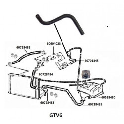 Waterslang GTV reservoir-thermostaat