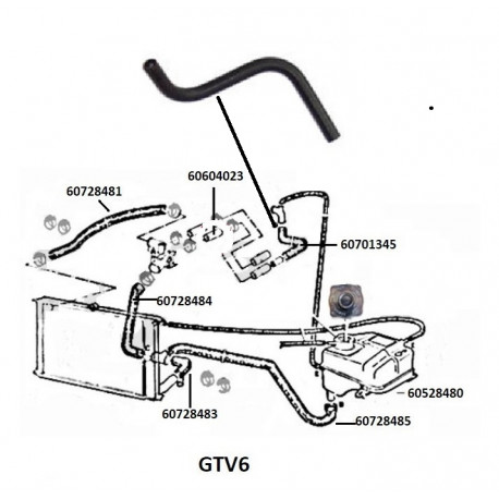 Waterslang GTV reservoir-thermostaat