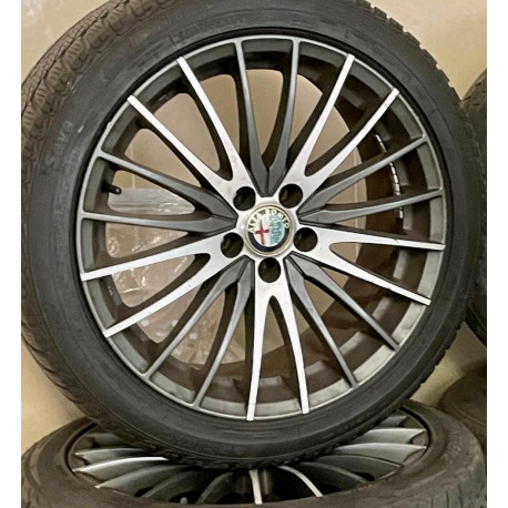 MAK spaak wielset 17" 8Jx17 ET 35 5x100