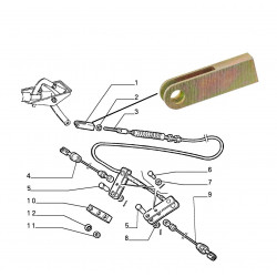 Vork handrem - kabel