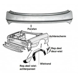 Parafanplaat Spider 1970-93