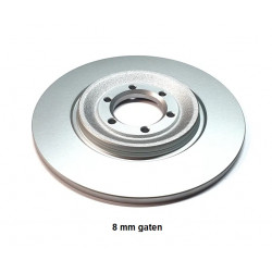 Remschijf 75/90 achter (8mm gaten)