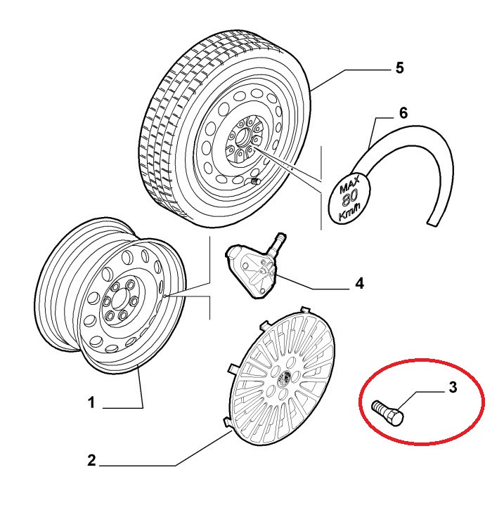 4 wielbouten 159 Stalenvelg