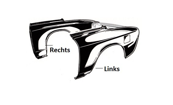 Achterscherm Bertone 67-77 links