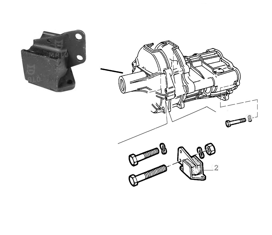 Baksteun V6 rechts