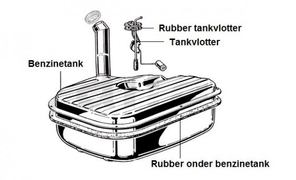 Benzinetank Giulia