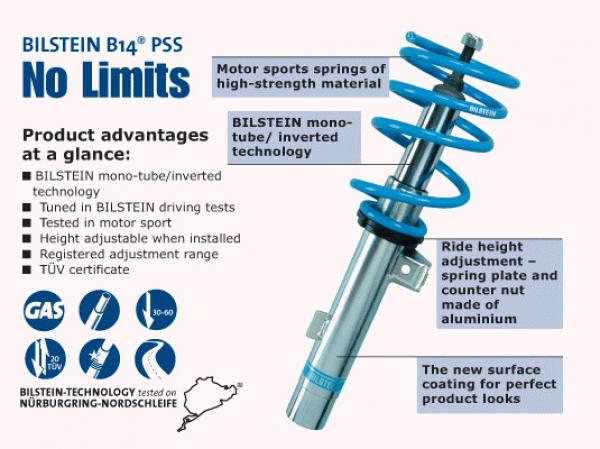 Bilstein B14 PSS Schroefset 159/Brera/Spider
