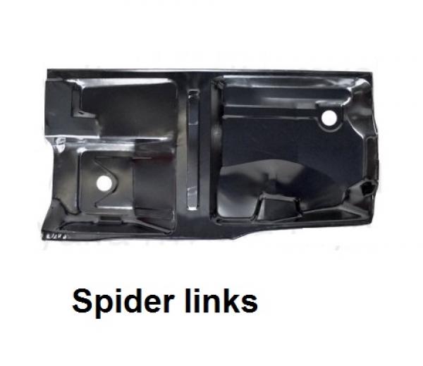 Bodemplaat Spider 1970-93 links