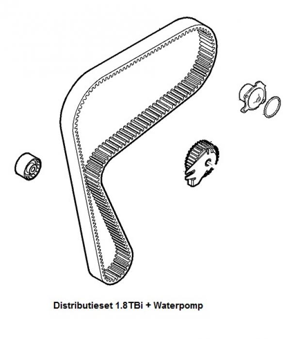 Distributieset + Waterpomp 1.8TBi