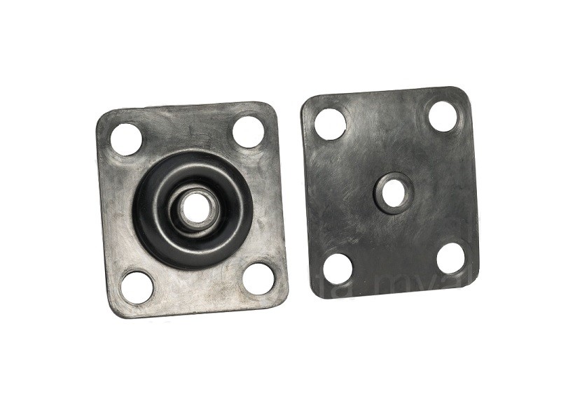 Doorvoerrubber gasstang