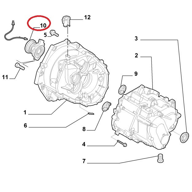 Druklager 159/Brera 2.4 JTD/3.2V6