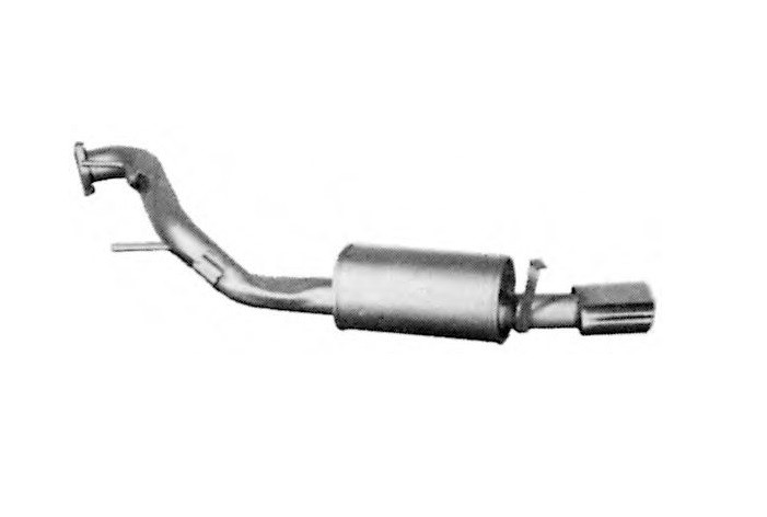 Einddemper 916 V6 Turbo