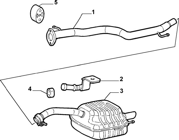 Einddemper Alfa 147 1.9 JTD 8/16V