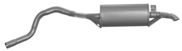 Einddemper Alfetta GT(V) 1.6/1.8/2.0