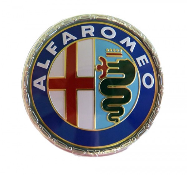 Embleem Alfa rond 55mm