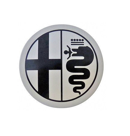 Embleem Alu velg OT Nord 48mm Zilver/grijs