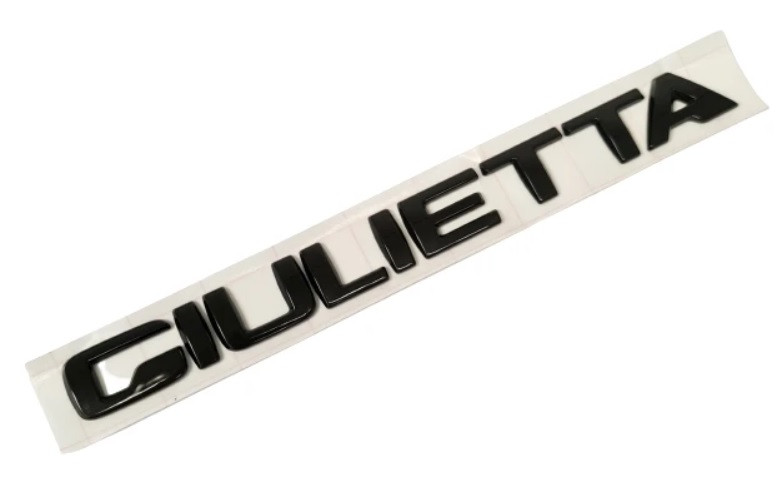 Embleem "Giulietta" MY2016 Zwart