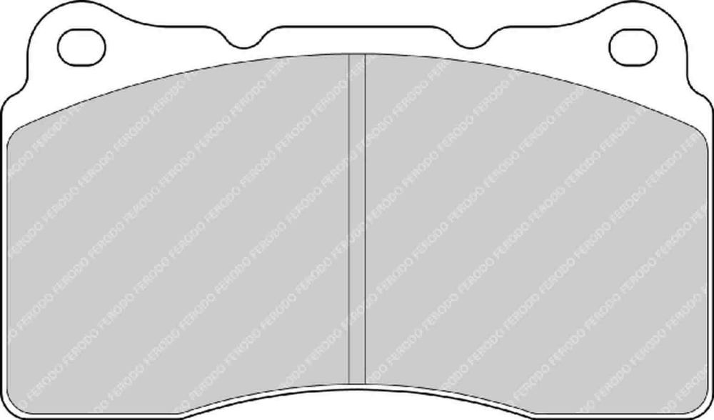 Ferodo DS 2500 remblokset 159 voor