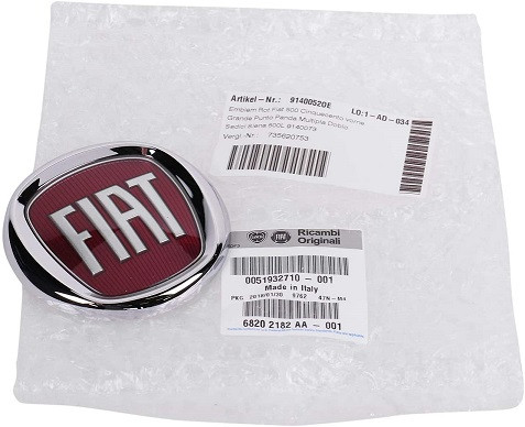 Fiat logo 500 (L) / Punto / Panda voorzijde