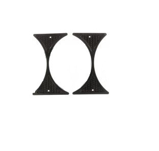 Grille delen tussen koplampen Bertone 1750
