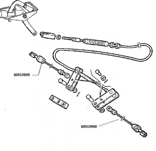 handremkabel kort rechts