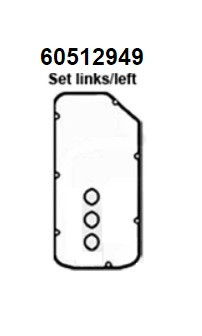 Klepdekselpakking V6 12V links