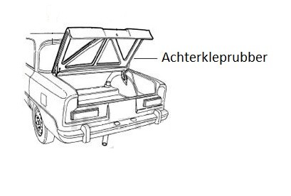 Kofferbakrubber Giulia Super