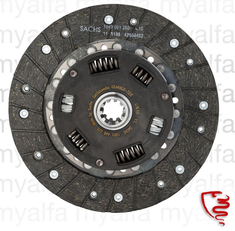 Koppelingsplaat 105/115 serie Nord Sachs