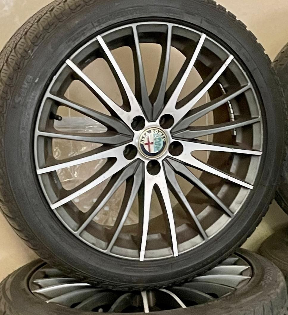 MAK spaak wielset 17" 8Jx17 ET 35 5x100