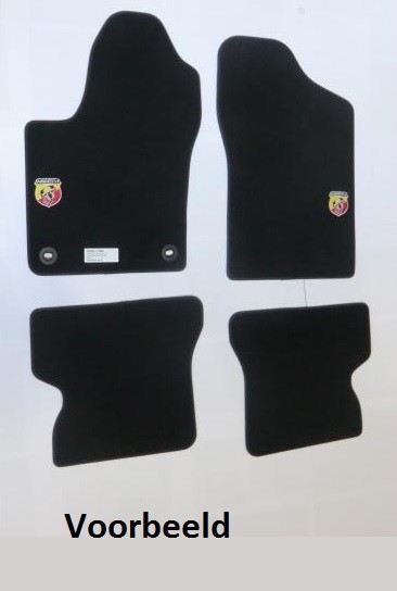 Mattenset Fiat 500 2013-2015 Abarth