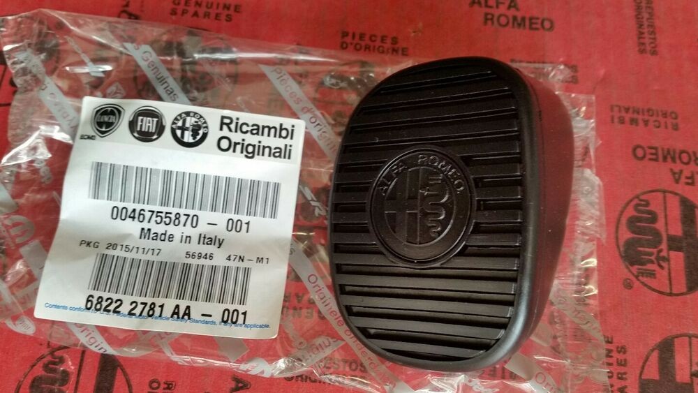 Pedaalrubber 147 / GT Rem ORIGINEEL
